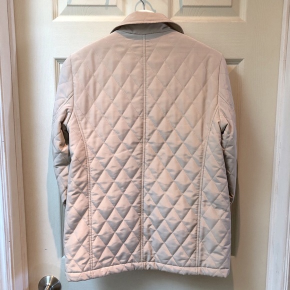Liz Claiborne Champagne-Colour Quilted Jacket - Picture 2 of 3